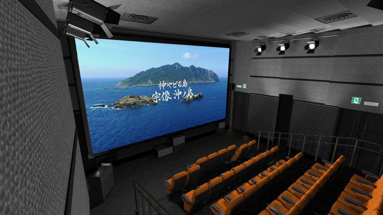 古代からの信仰の島 沖ノ島をスーパーハイビジョンで体感してみません